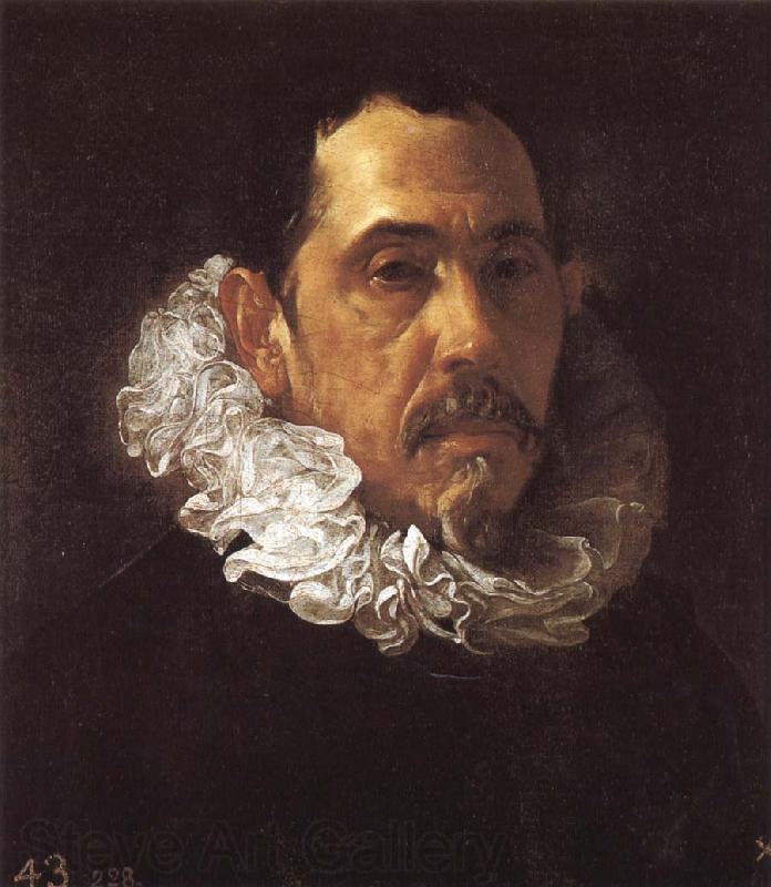 VELAZQUEZ, Diego Rodriguez de Silva y The man wearing beard